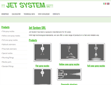 Tablet Screenshot of jetsystemsrl.com